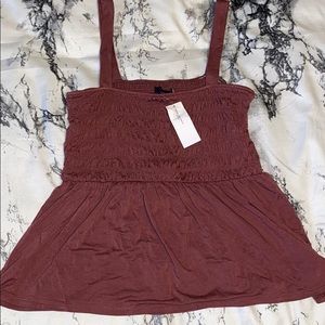 American Eagle Smocked Top